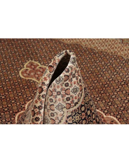 Tappeto Tabriz 50 Raj Mahi Persia azzurro bianco 203x300