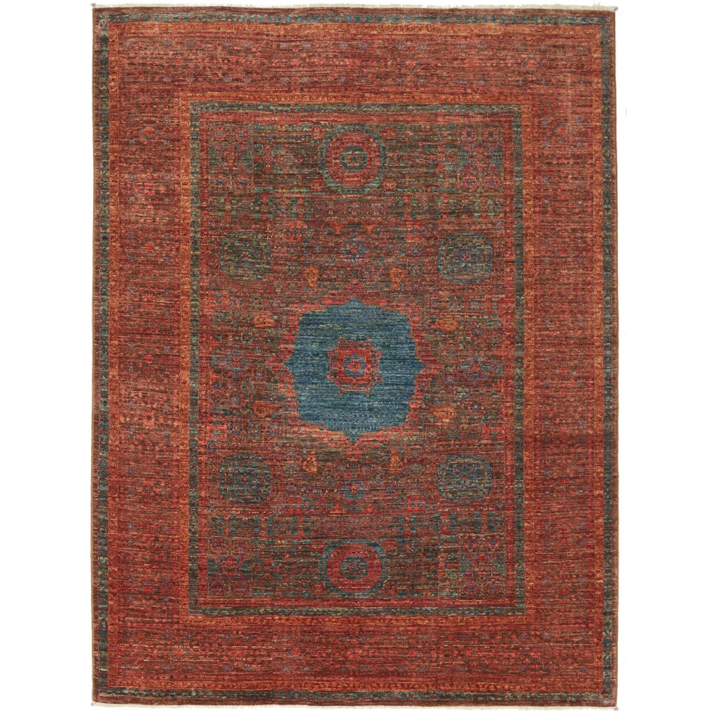 Tappeto Mamlouk Pakistan marrone 152x200 Tappeto Mamlouk Pakistan marrone 152x200