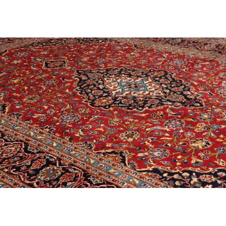 Tappeto Ardakan Persia marrone blu 250x357