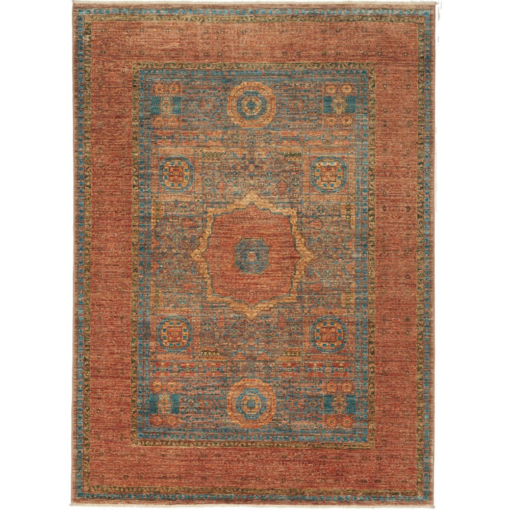 Tappeto Mamlouk Pakistan marrone 148x206 Tappeto Mamlouk Pakistan marrone 148x206