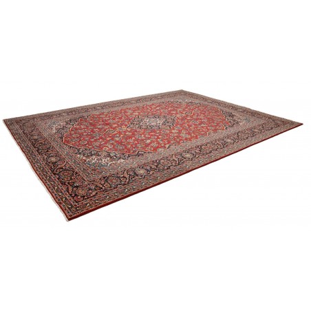 Tappeto Ardakan Persia marrone blu 292x390