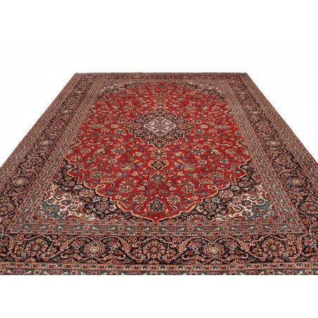 Tappeto Ardakan Persia marrone blu 292x390