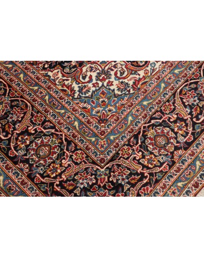 Tappeto Ardakan Persia marrone blu 292x390