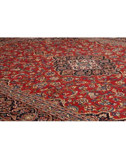 Tappeto Ardakan Persia marrone blu 292x390