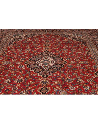 Tappeto Ardakan Persia marrone blu 292x390