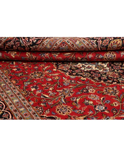 Tappeto Ardakan Persia marrone blu 292x390