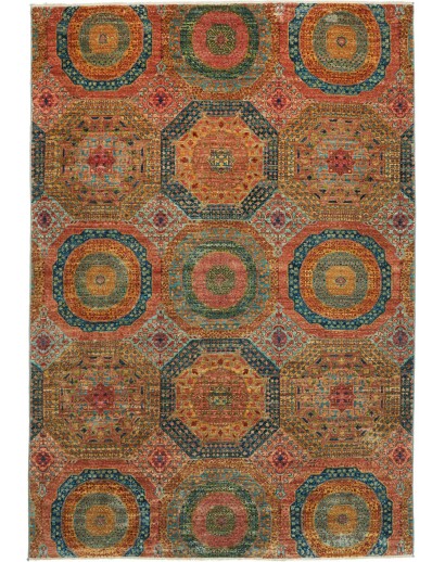 Tappeto Mamlouk Pakistan marrone beige 169x243