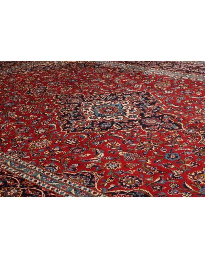 Tappeto Ardakan Persia marrone bianco 256x373