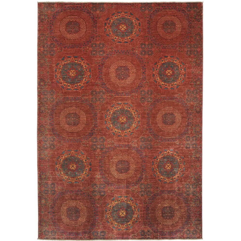 Tappeto Mamlouk Pakistan marrone 203x292 Tappeto Mamlouk Pakistan marrone 203x292