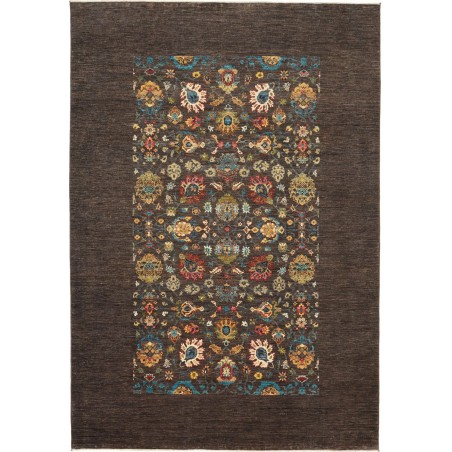 Tappeto Zigler Fine Pakistan grigio marrone 202x295