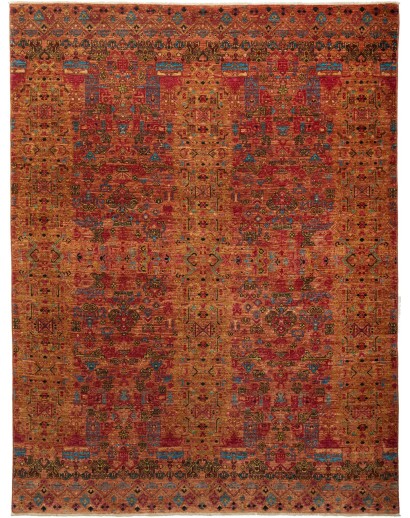 Tappeto Shahi Fine Pakistan marrone giallo 167x217