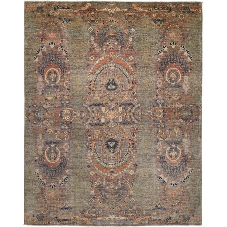 Tappeto Shahi Fine Pakistan bianco grigio 247x309