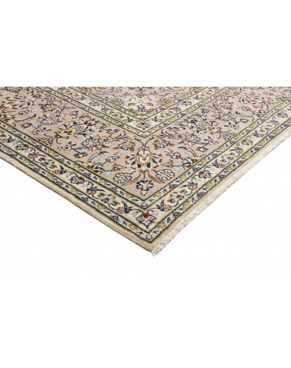Tappeto Kashan Persia beige grigio 248x340