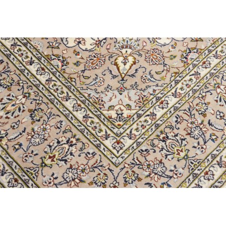 Tappeto Kashan Persia beige grigio 248x340