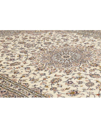 Tappeto Kashan Persia beige grigio 248x340