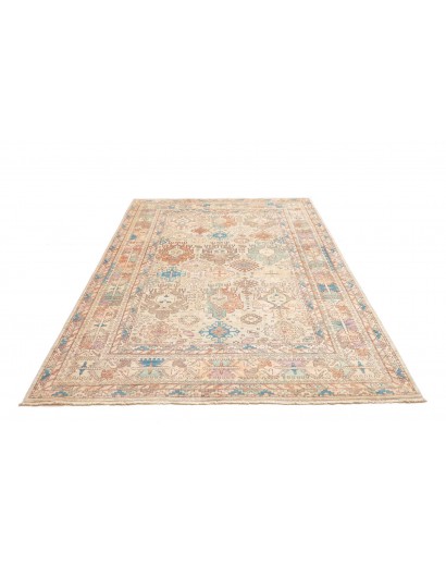 Tappeto Tribal Pakistan giallo marrone 181x255