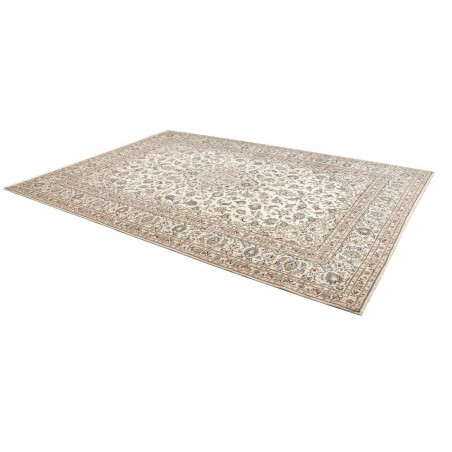 Tappeto Kashan Persia beige bianco 248x346