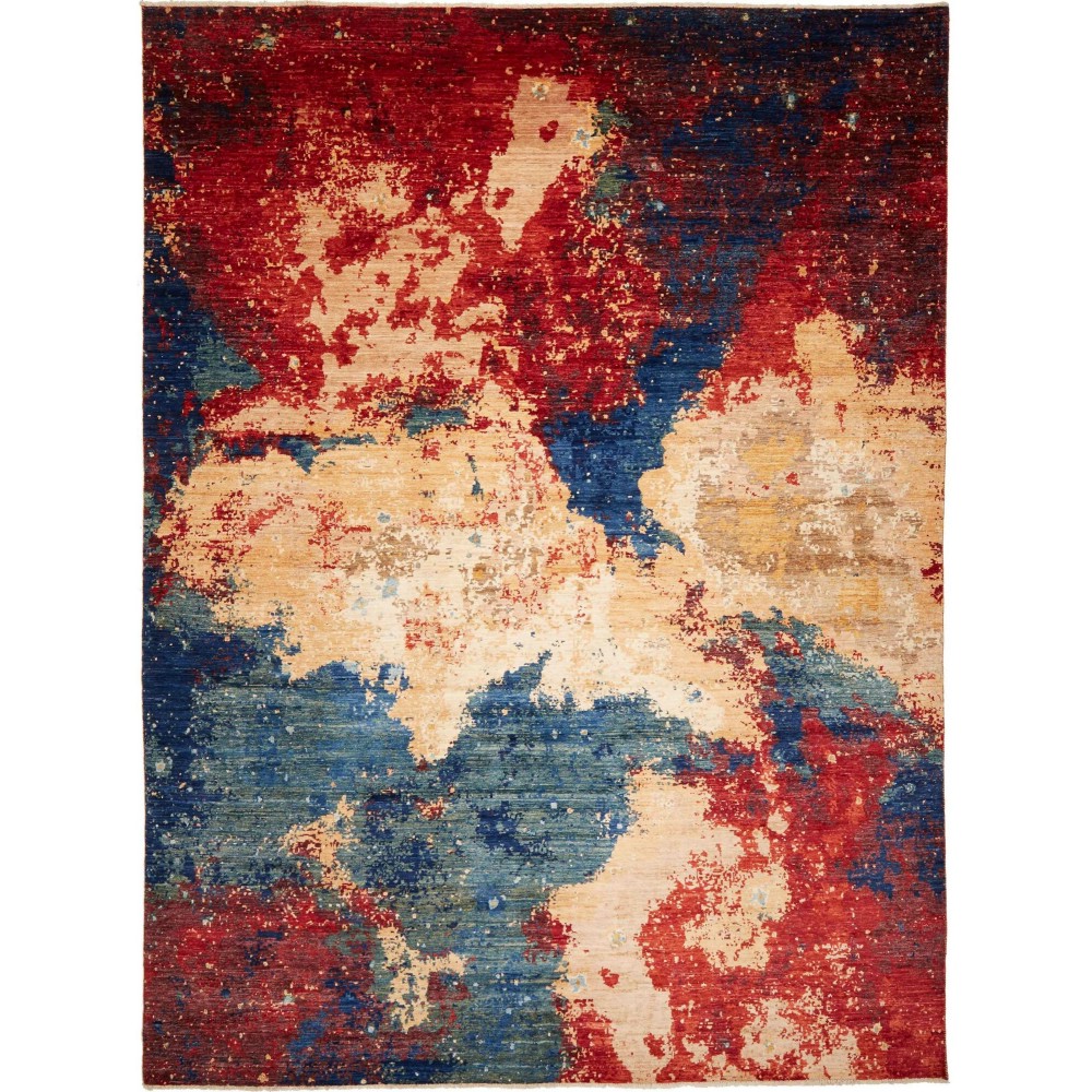 Tappeto Mona Pakistan marrone arancione 272x360 Tappeto Mona Pakistan marrone arancione 272x360