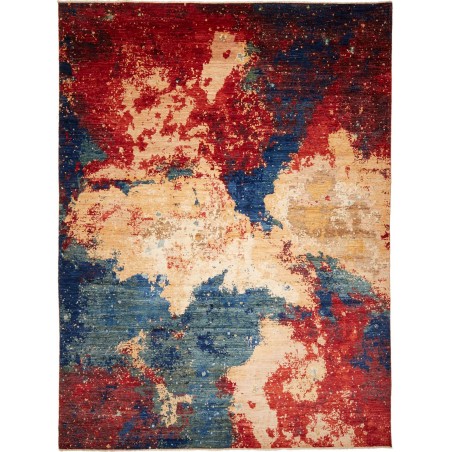 Tappeto Mona Pakistan marrone arancione 272x360