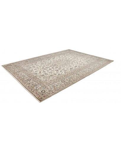 Tappeto Kashan Persia beige bianco 248x346