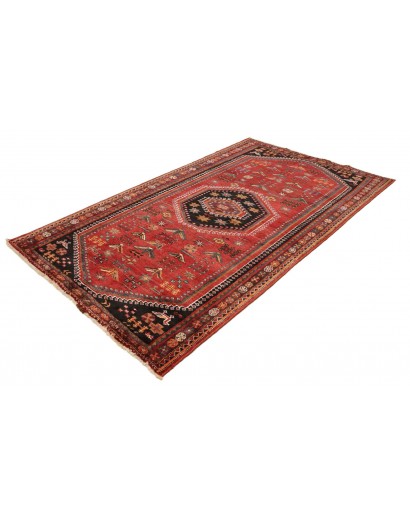 Tappeto Shiraz Persia marrone giallo 150x248