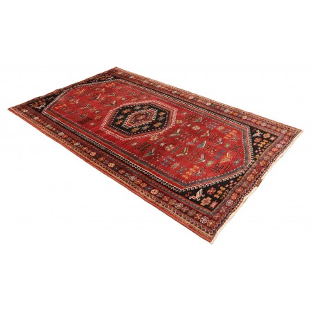 Tappeto Shiraz Persia marrone giallo 150x248