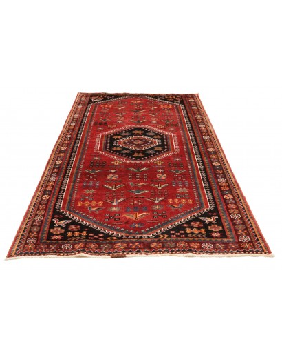 Tappeto Shiraz Persia marrone giallo 150x248