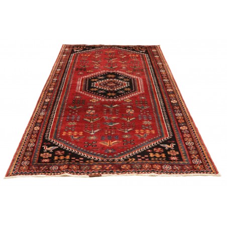 Tappeto Shiraz Persia marrone giallo 150x248