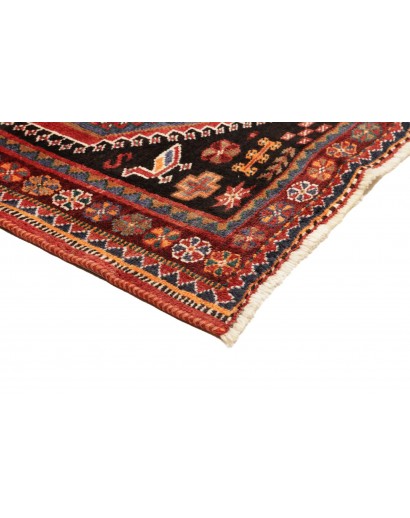 Tappeto Shiraz Persia marrone giallo 150x248