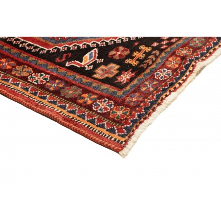 Tappeto Shiraz Persia marrone giallo 150x248