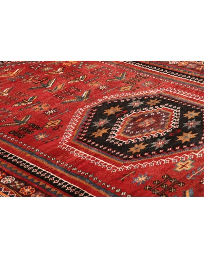Tappeto Shiraz Persia marrone giallo 150x248