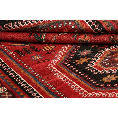 Tappeto Shiraz Persia marrone giallo 150x248
