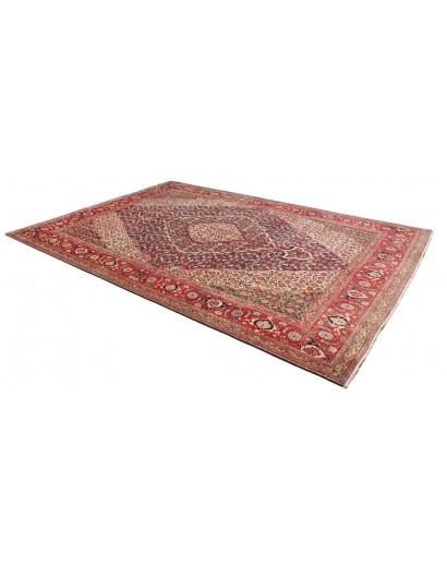 Tappeto Tabriz Persia marrone giallo 244x356