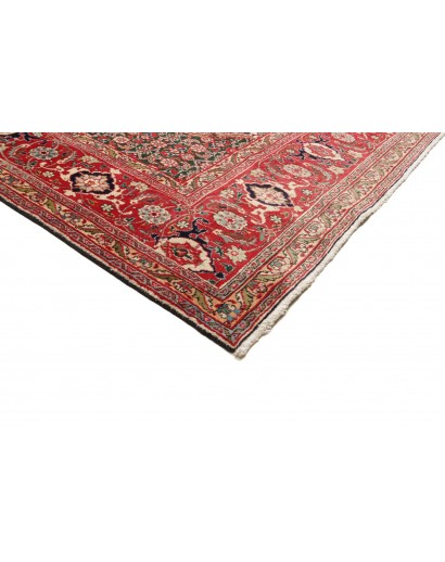 Tappeto Tabriz Persia marrone giallo 244x356