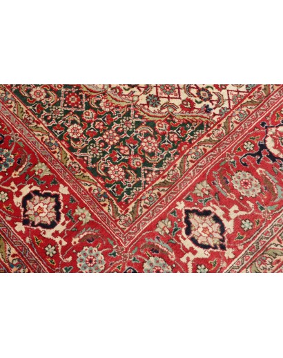 Tappeto Tabriz Persia marrone giallo 244x356