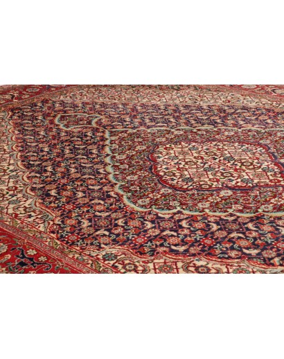 Tappeto Tabriz Persia marrone giallo 244x356