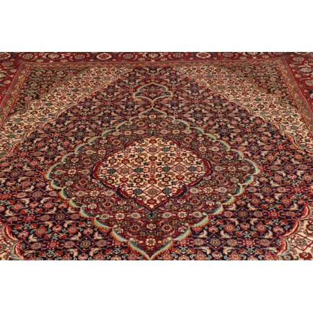 Tappeto Tabriz Persia marrone giallo 244x356