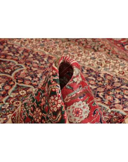Tappeto Tabriz Persia marrone giallo 244x356