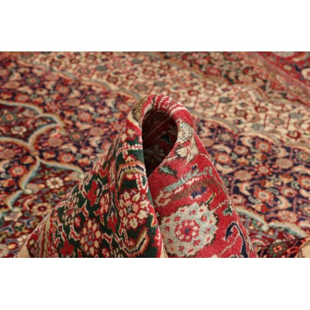 Tappeto Tabriz Persia marrone giallo 244x356