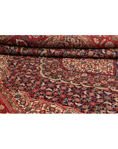 Tappeto Tabriz Persia marrone giallo 244x356
