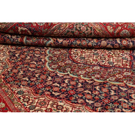 Tappeto Tabriz Persia marrone giallo 244x356