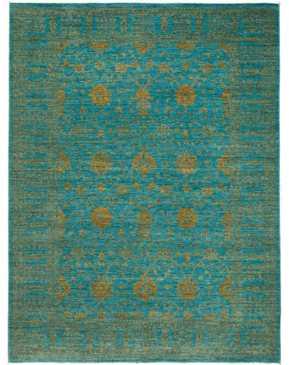 Tappeto Zigler Fine Pakistan azzurro bianco 173x231