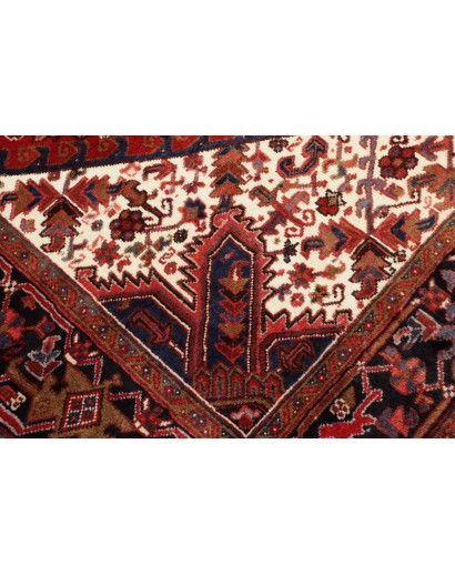 Tappeto Gorawan Persia marrone giallo 242x344