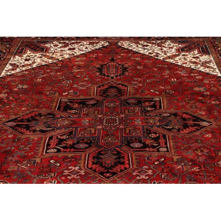 Tappeto Gorawan Persia marrone giallo 242x344