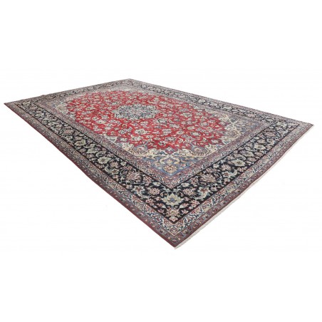 Tappeto Nadjafabad Persia bianco marrone 350x535