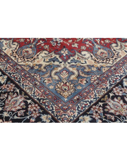 Tappeto Nadjafabad Persia bianco marrone 350x535