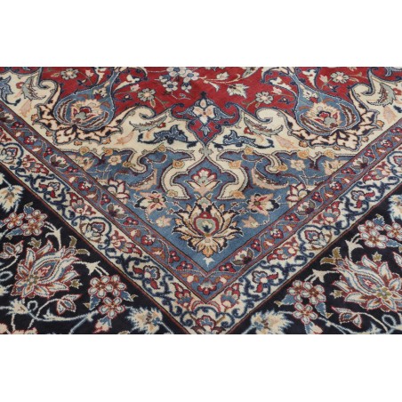 Tappeto Nadjafabad Persia bianco marrone 350x535
