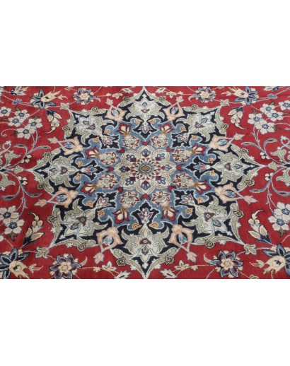 Tappeto Nadjafabad Persia bianco marrone 350x535