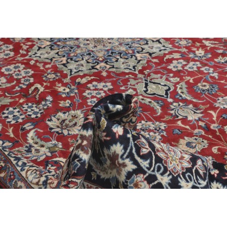 Tappeto Nadjafabad Persia bianco marrone 350x535