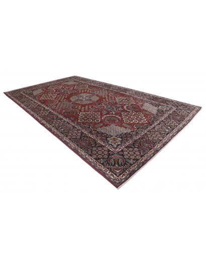 Tappeto Nadjafabad Persia grigio azzurro 294x515